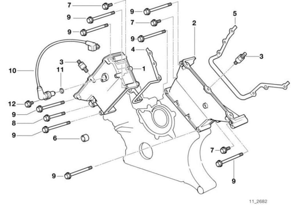 Sensor Del Árbol De Levas Para Bmw E31 E38 E39. Original Recambios