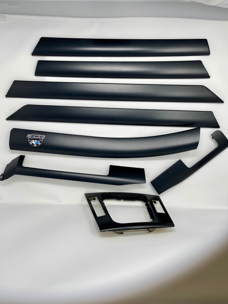 Set Completo De Embellecedores Interiores Negros Para Bmw E46 Berlina/Touring. Original Bmw. Segunda