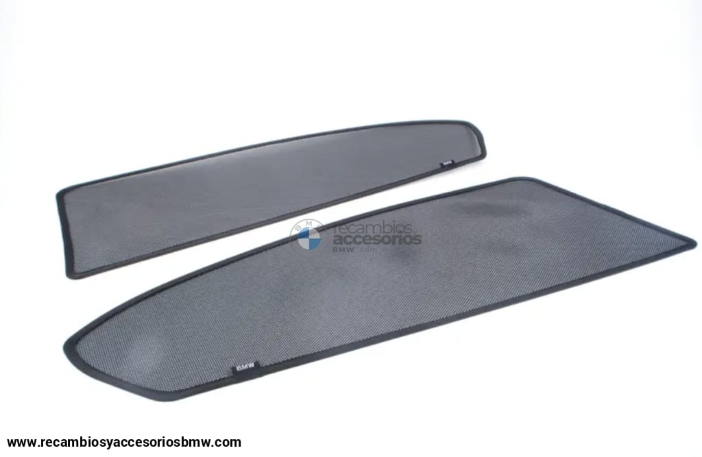 Set Cortinillas Protectores Solares Laterales Para Bmw F10. Original De Accesorios