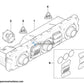 Set De Botones / Caperuzas Reparación Mando Climatización Para Bmw Serie 5 E6X. Original Recambios