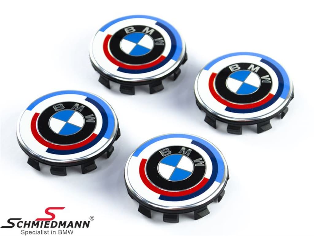 Set De Tapacubos 50 Aniversario Modelo M Para Bmw Serie Gx Y Fx. Original Recambios