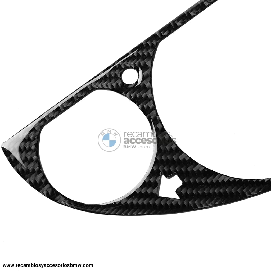 Set Panel De Instrumentos / Consola Central Fibra Carbono Para Bmw E46: Estilo Y Protección