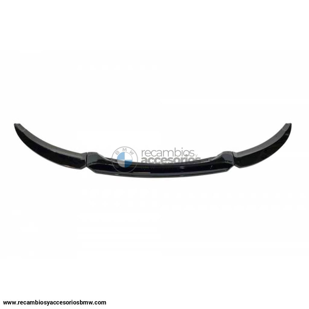 Spoiler Delantero Bmw E82 / E88 2020 + M Sport Brillante Negro Delantero