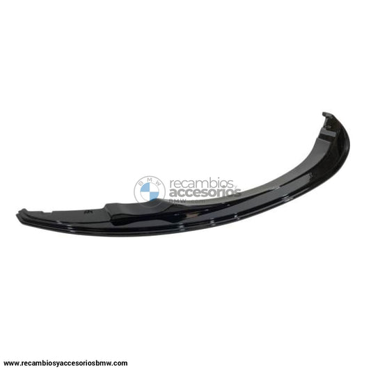 Spoiler Delantero Bmw E90 / E91 05 - 08 M3 Brillante Negro Para Tcb6157 Delantero