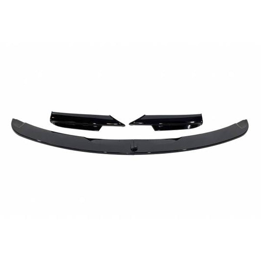 Spoiler Delantero Bmw E90 / E91 2005 - 2008 Look M - Tech Brillante Negro Delantero