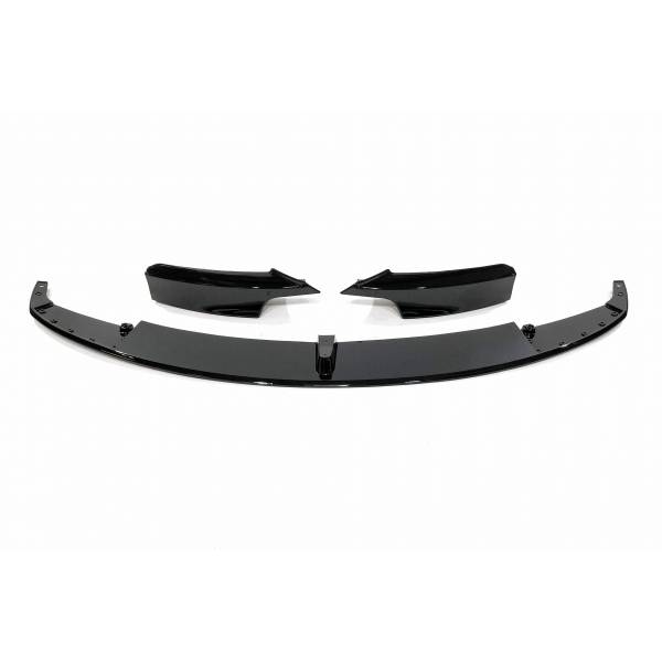 Spoiler Delantero Bmw F30 Look M Performance Brillante Negro Delantero