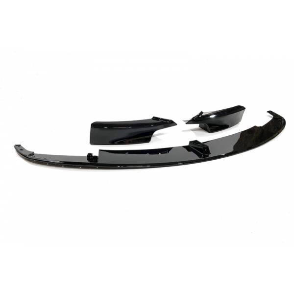 Spoiler Delantero Bmw F30 Look M Performance Brillante Negro Delantero