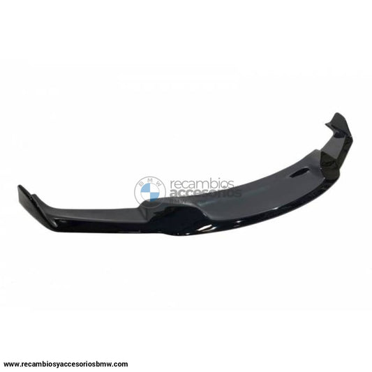 Spoiler Delantero Bmw F30 M - Tech Negro Brillo Delantero