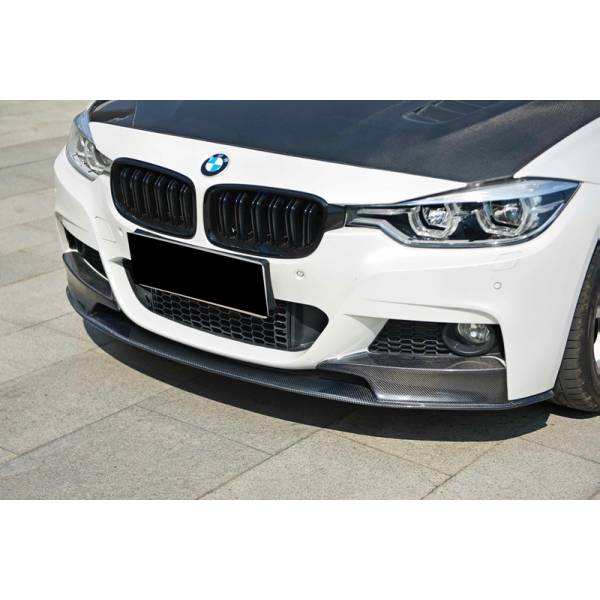 Spoiler Delantero Bmw F30 Mtech Look Performance Carbono Delantero