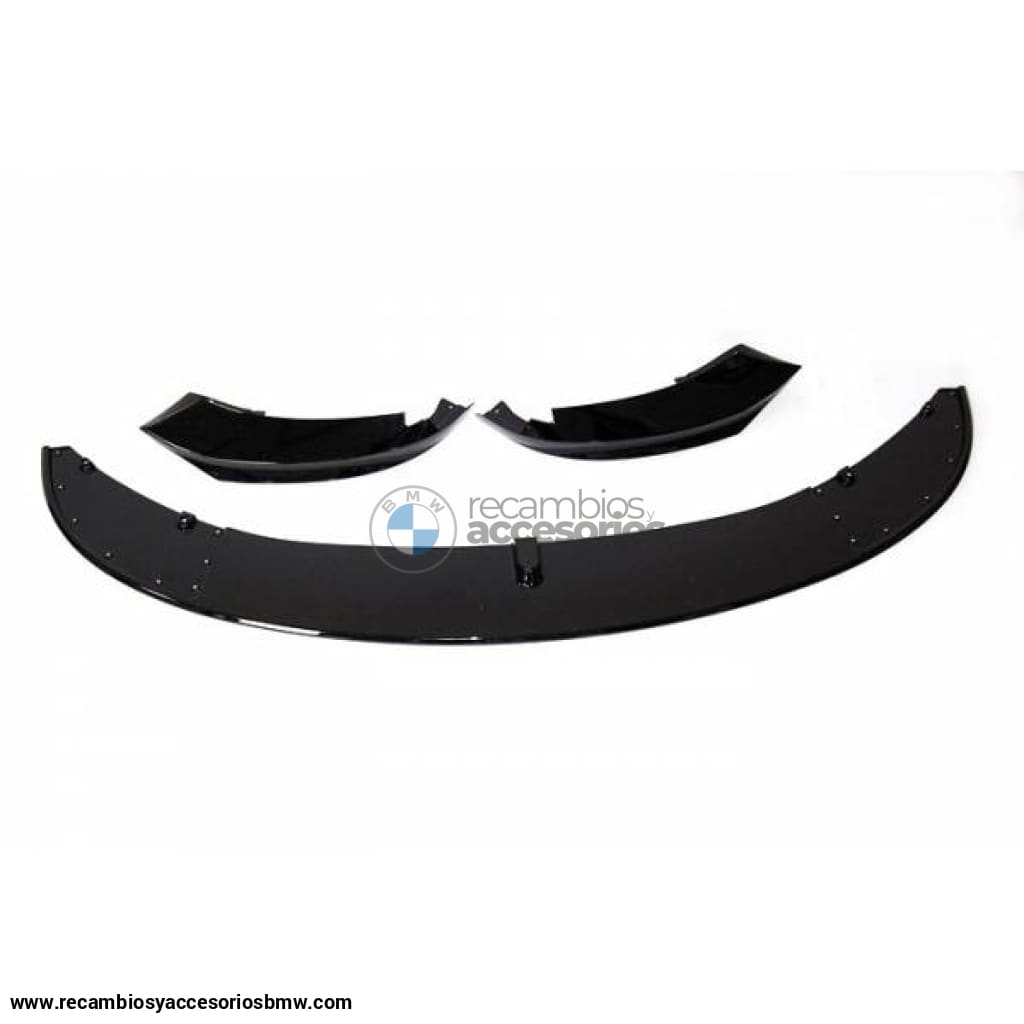 Spoiler Delantero Bmw F32 / F33 F36 14 M Performance Brillante Negro Delantero