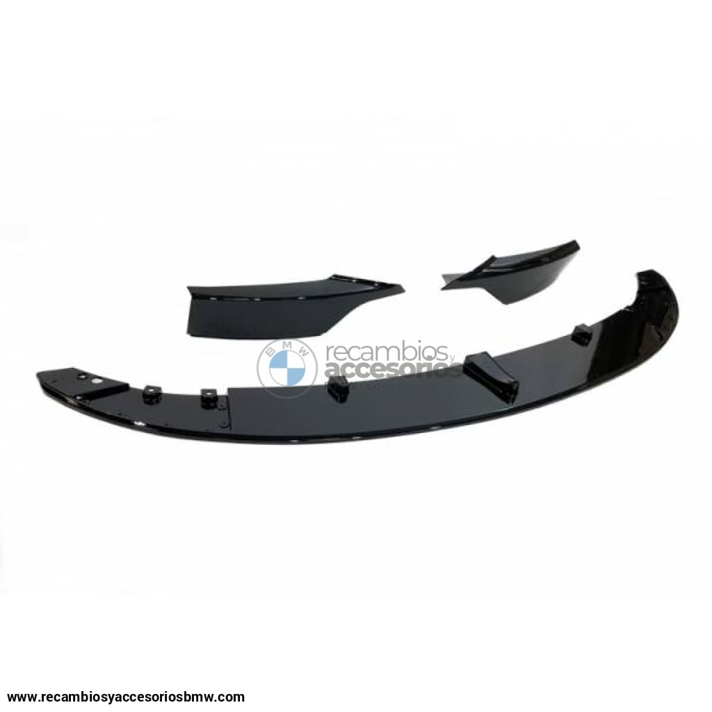 Spoiler Delantero Bmw F34 Gt Negro Brillo Delantero