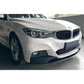 Spoiler Delantero Bmw F34 Gt Negro Brillo Delantero