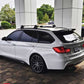 Spoiler Trasero Negro Mate Con Flujo Aire M Performance Para Bmw F31. Original Recambios