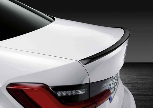 Spoiler Trasero Negro Mate M Performance Para Bmw G20. Original Recambios