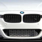 Suplemento Delante Negro Mate M Performance Para Bmw F30 F31. Original Recambios