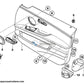 Tapa Altavoz Puerta Para Bmw E90 E91 . Original Bmw. Recambios