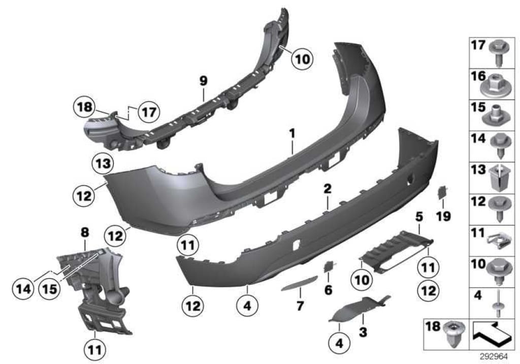 Tapa Argolla De Remolque Derecha Para Bmw X1 E84 . Original Bmw. Recambios