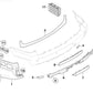 Tapa/chapaleta Enganche Remolque Para Bmw X3 E83 Lci. Original Recambios