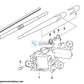 Tapa Cubierta Limpiaparabrisas Trasero Para Bmw X3 E83 Y Lci. Original Recambios