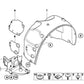 Tapa Inferior Derecha Guardabarros Z4. Original Bmw Recambios