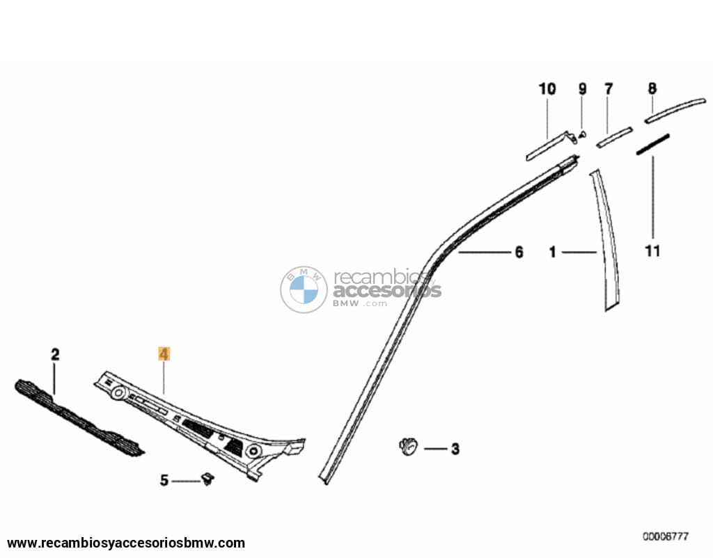 Torpedo Original De Bmw Para Serie 3 E36 Compact (Izq+Derecho) Recambios