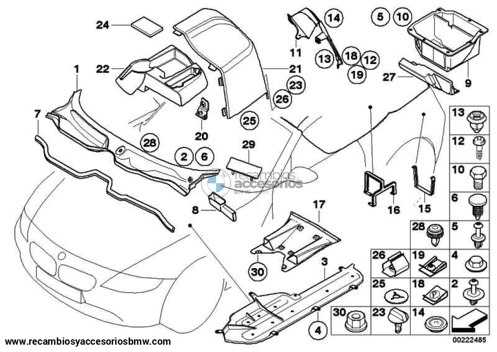 Torpedo Para Bmw E85 E86 . Original Bmw. Recambios