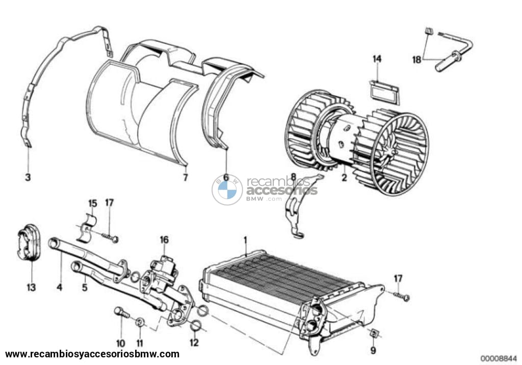 Tubo Original Bmw (64111370932) Para E30. Recambios