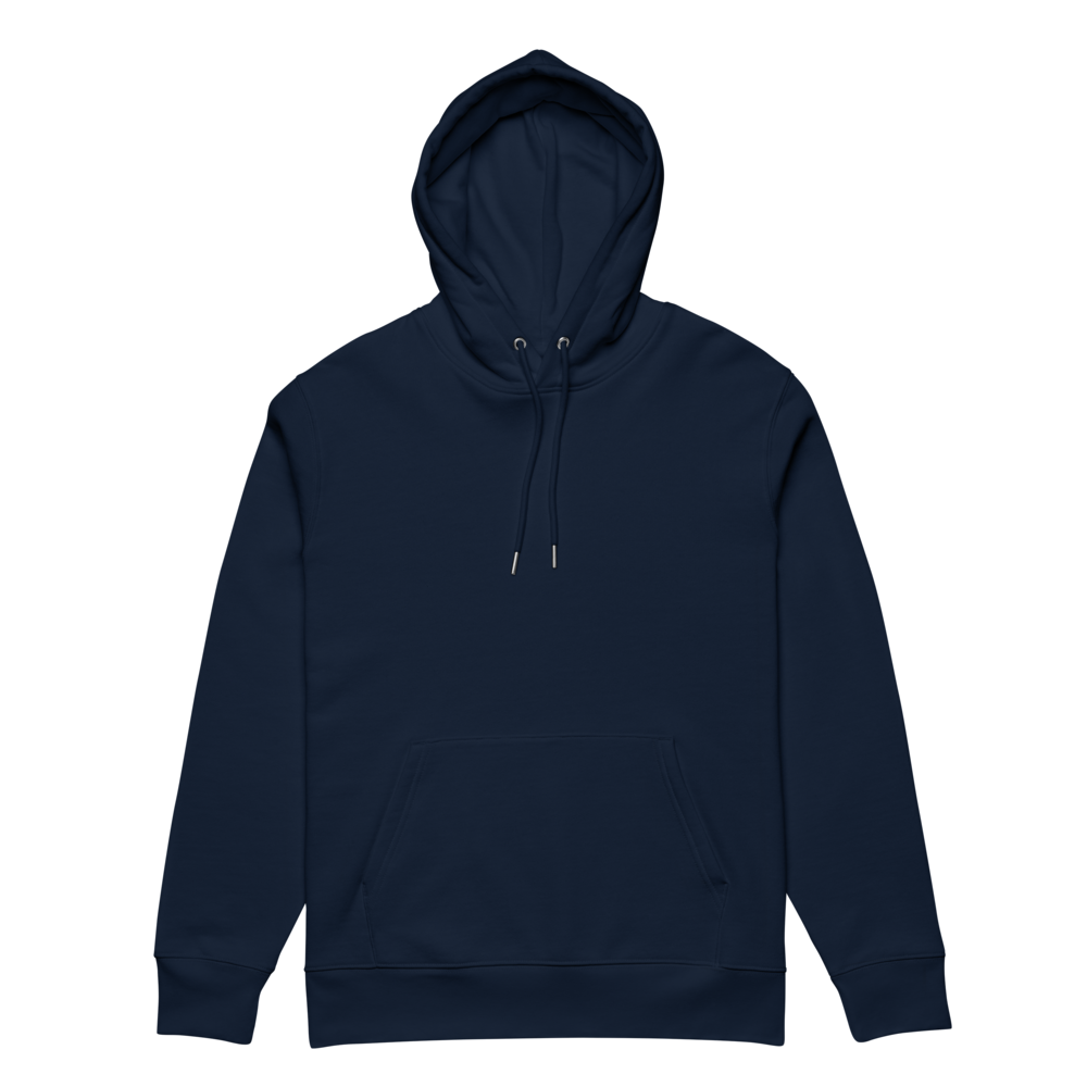 Sudadera orgánica con capucha esencial unisex