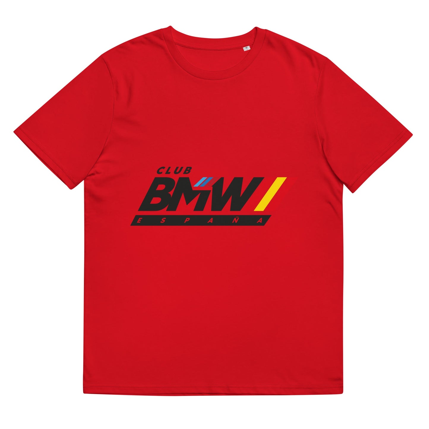 Camiseta De Algodón Orgánico Unisex Club Bmw España Rojo / S