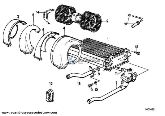 Valvula De Agua Para Bmw E30 Z1 Roadster . Original Recambios