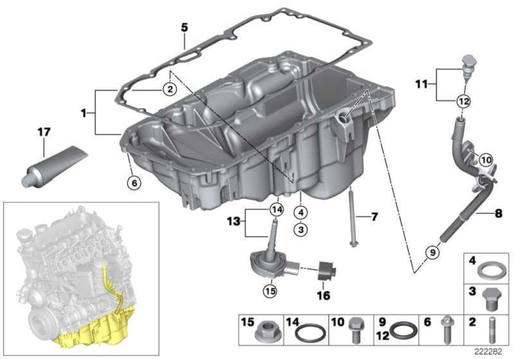 Varilla De Aceite Para Bmw E81 E82 E87 E88 E90 E91 E92 E93 E84. Original Recambios